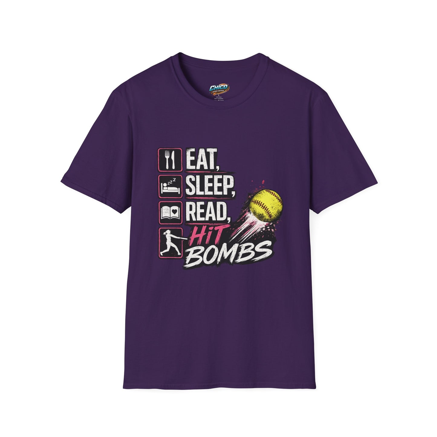 Eat Sleep Read Hit Bombs