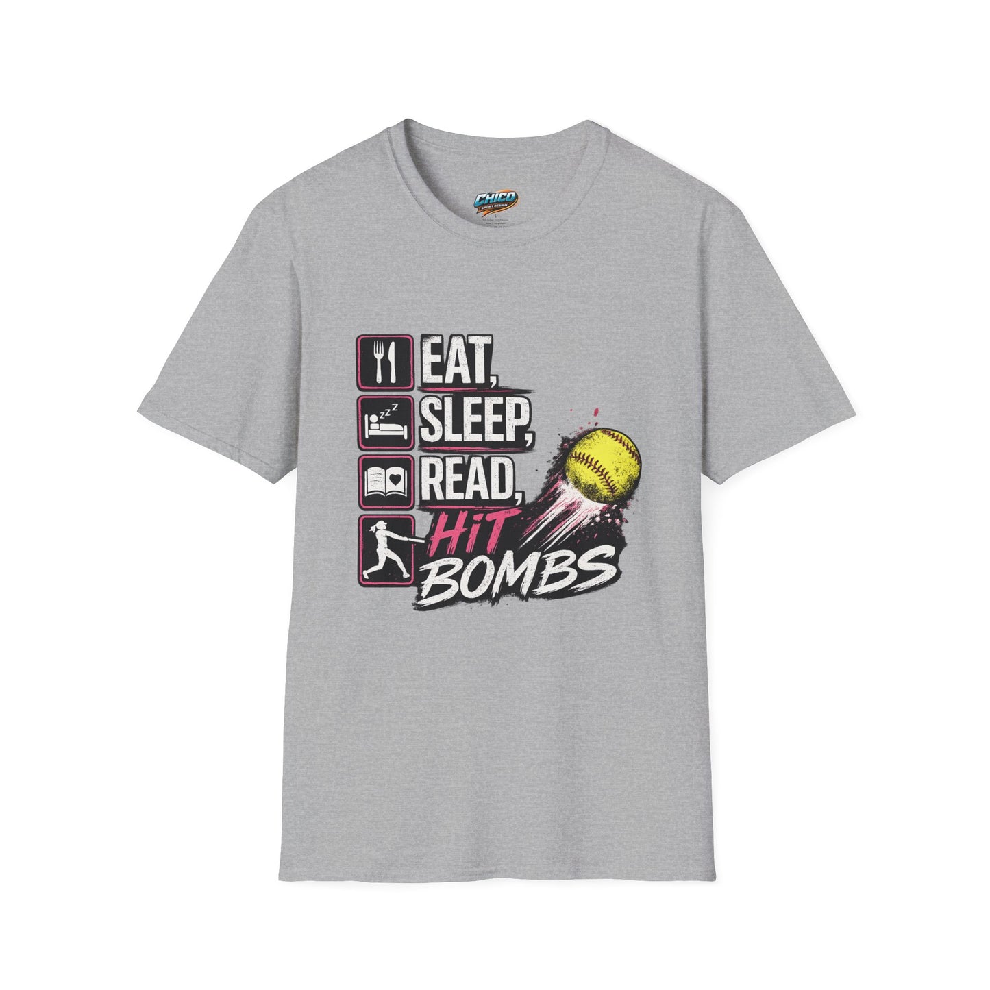 Eat Sleep Read Hit Bombs