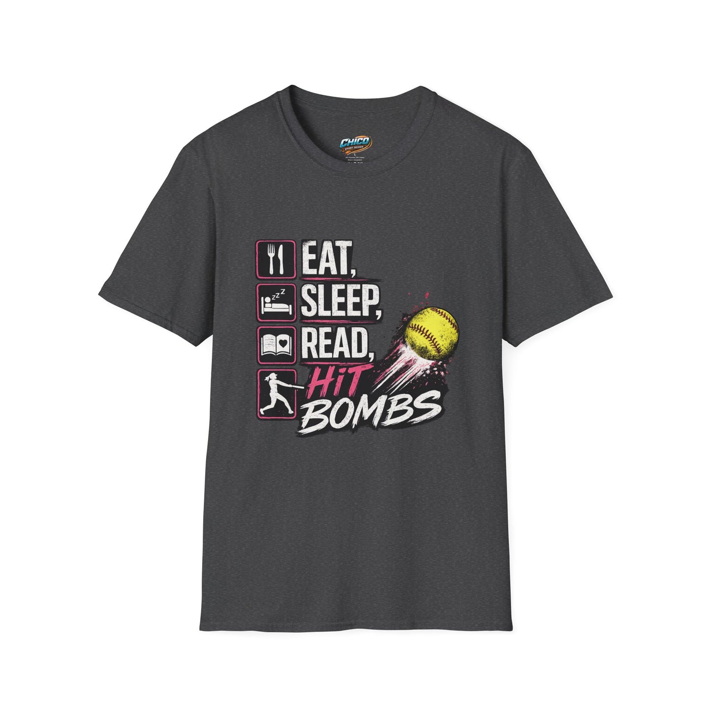 Eat Sleep Read Hit Bombs