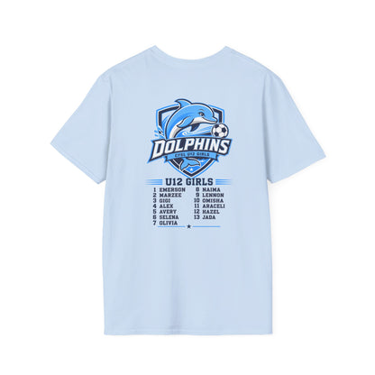 U12 Dolphins Team shirts