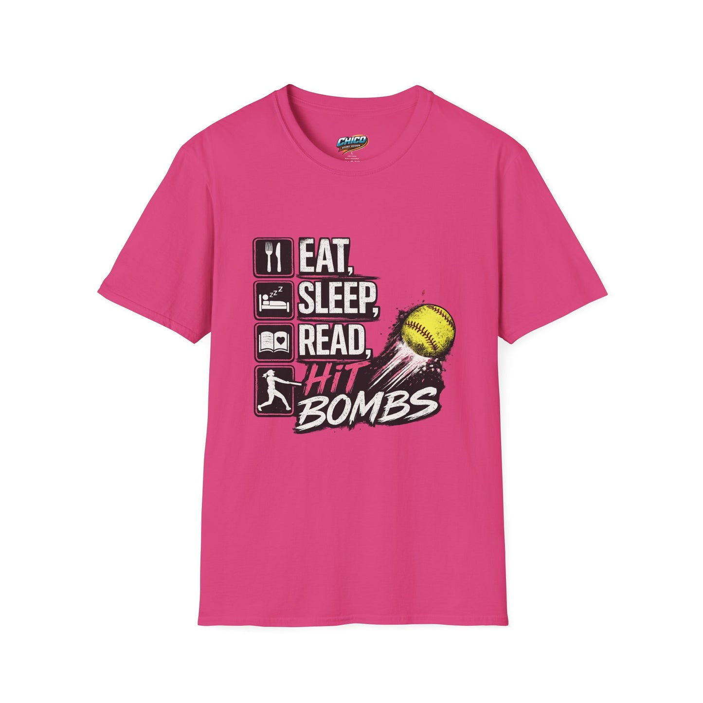 Eat Sleep Read Hit Bombs