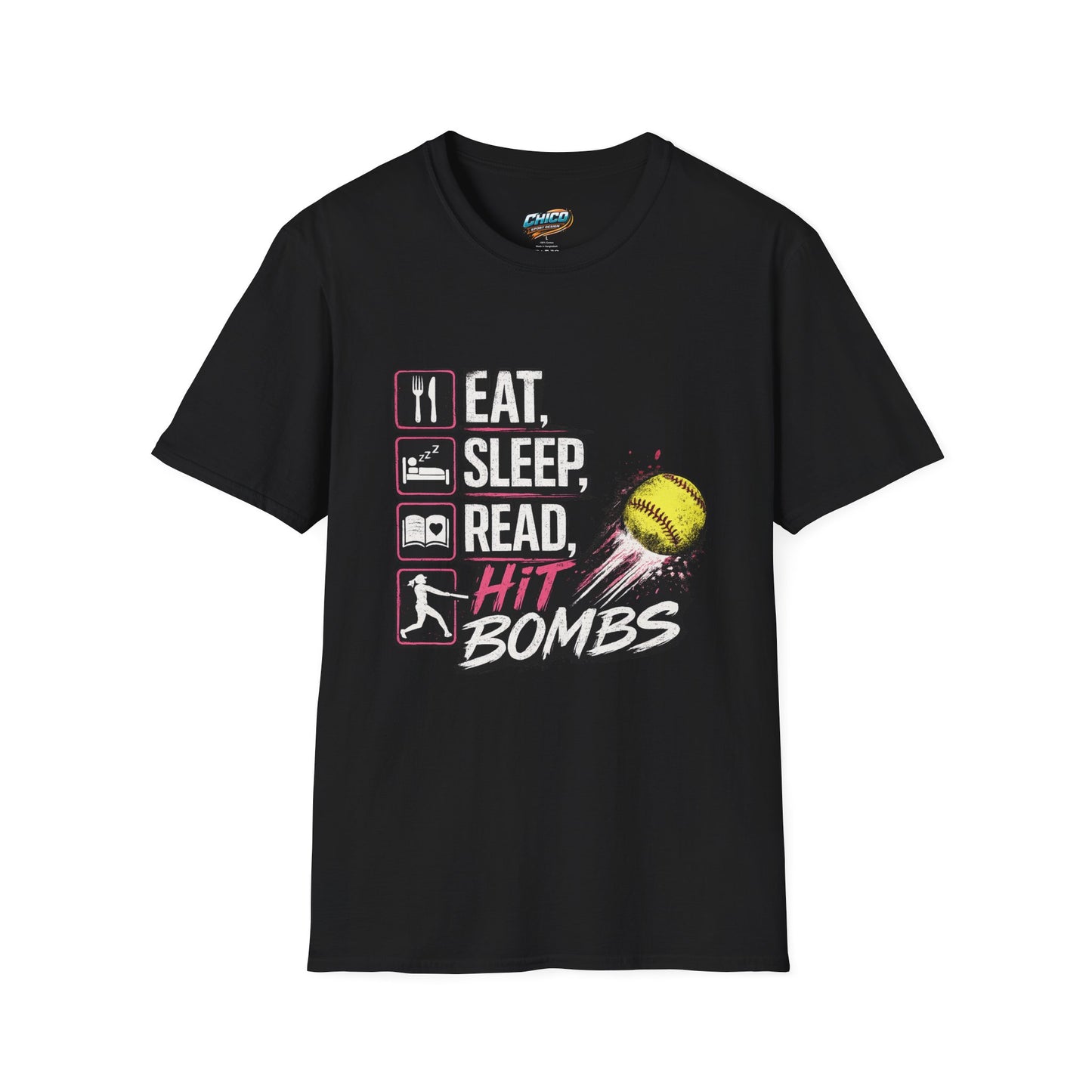 Eat Sleep Read Hit Bombs