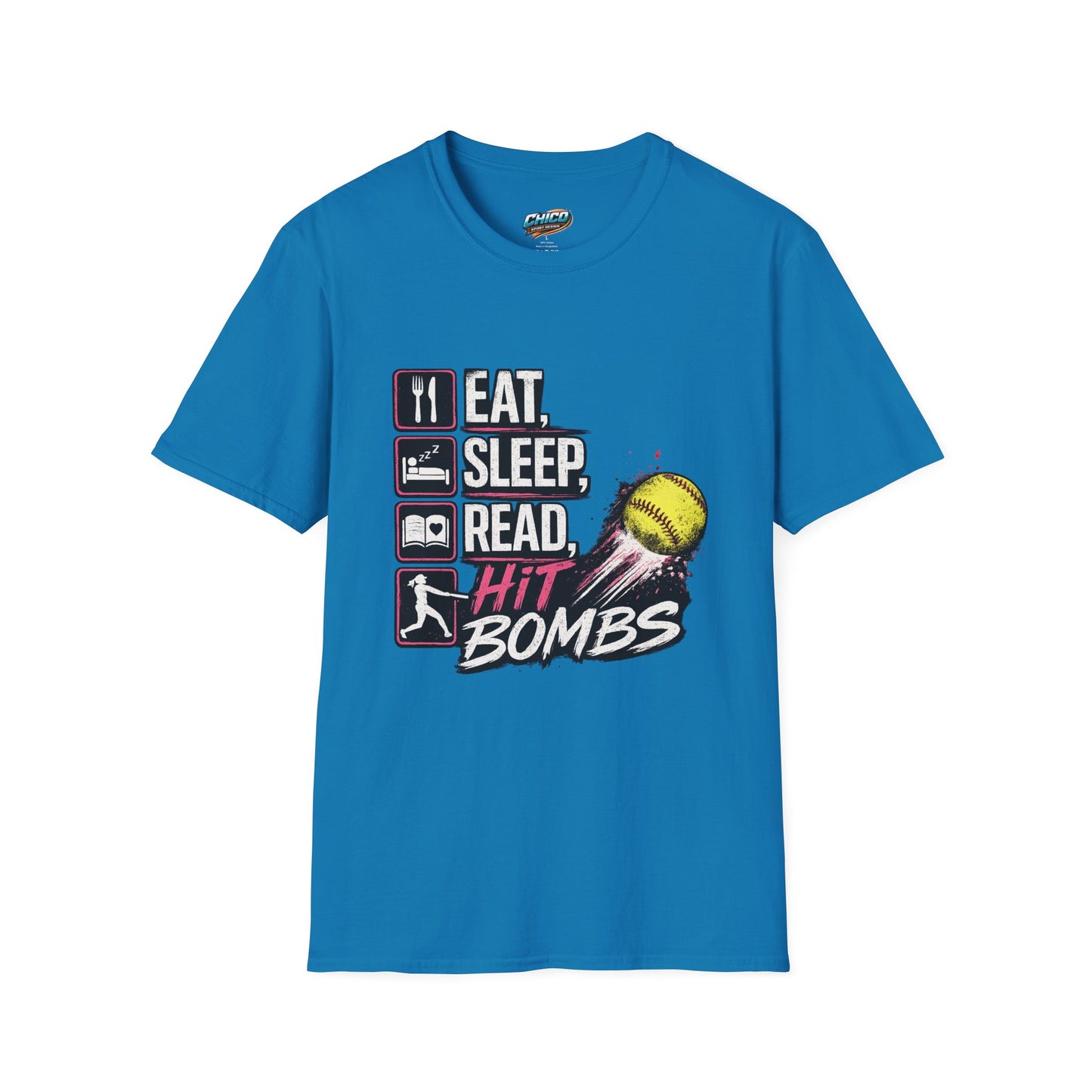 Eat Sleep Read Hit Bombs