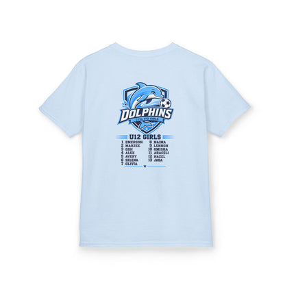 Kids U12 Dolphins Soccer Team T‑Shirt