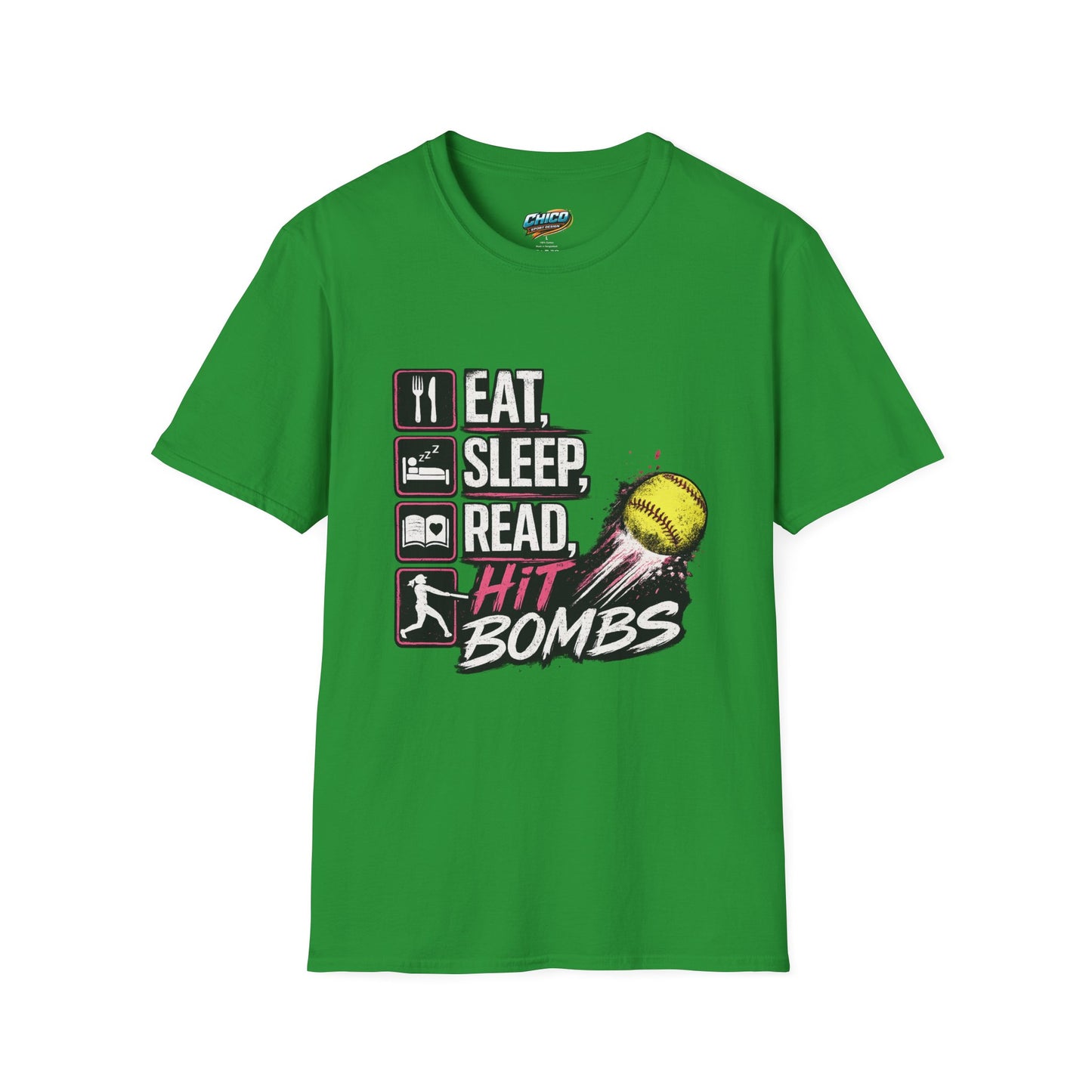 Eat Sleep Read Hit Bombs